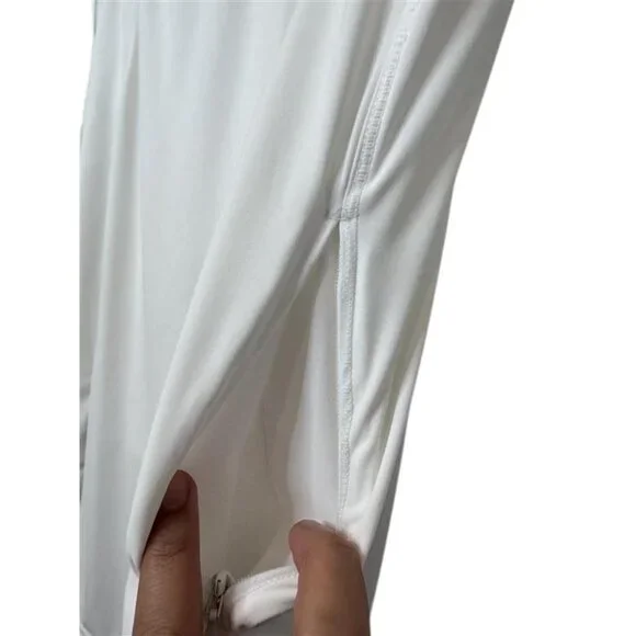 Lole white mini dress with inner shorts size L - Picture 7 of 11